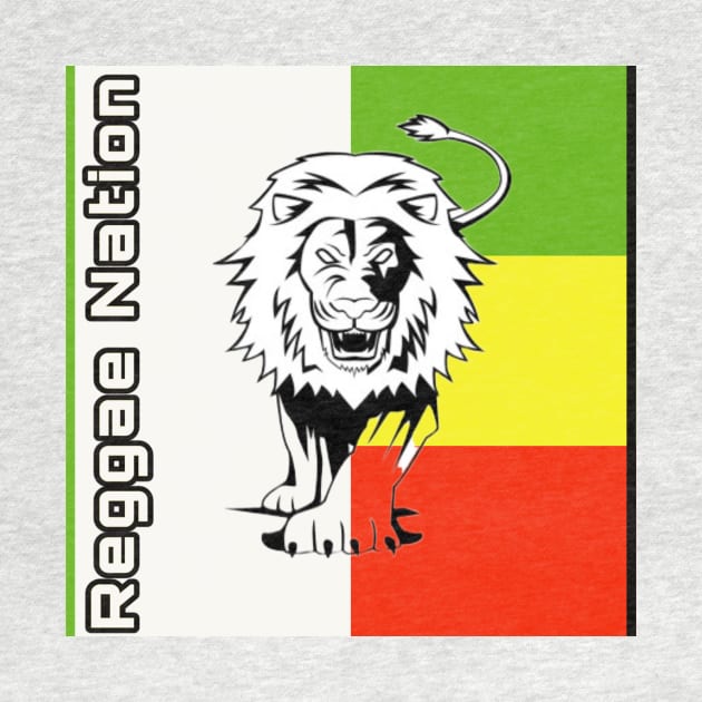 Reggae Nation (white) by Rockers Media